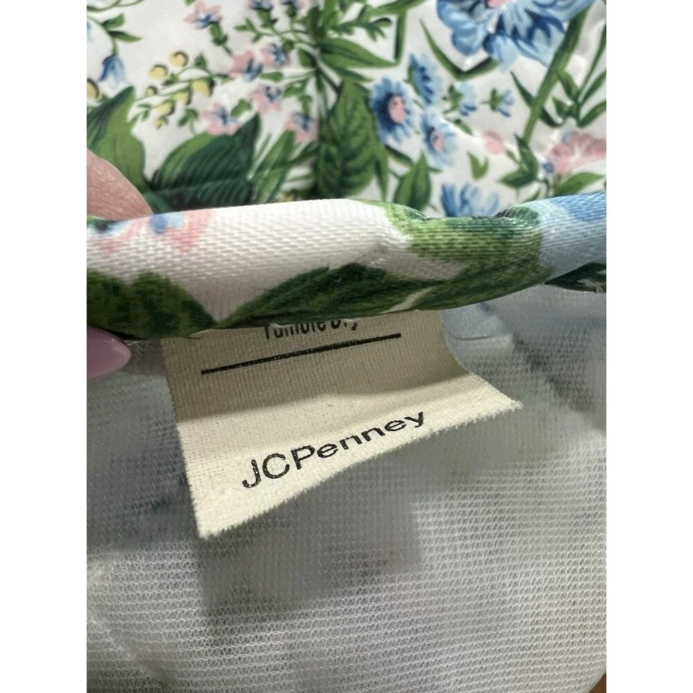 Vintage Jcpenny's Coverlet Rounded Corner 106x76 Curess